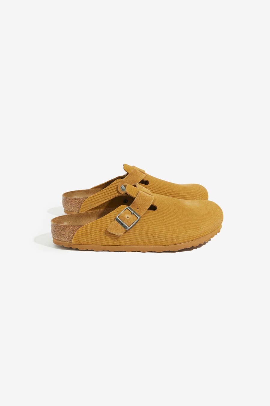 Homme BIRKENSTOCK Sandales | Sabots Boston Vl Corduroy Cork Brown
